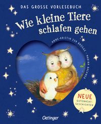 Buch Cover Wie kleine Tiere schlafen gehen. Das große Vorlesebuch