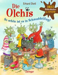 Buch Cover Die Olchis. So schön ist es in Schmuddelfing!