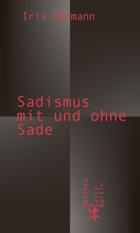 Buch Cover Sadismus mit und ohne Sade