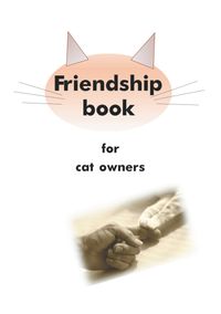 Buch Cover Friendship book for cat owners