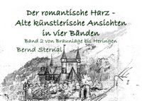 Buch Cover Der romantische Harz - Alte künstlerische Ansichten in vier Bänden