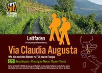 Buch Cover Fern-Wander-Route Via Claudia Augusta 3/5 Reschenpass-Trento