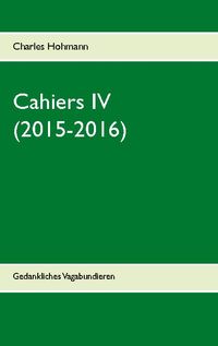 Buch Cover Cahiers IV (2015-2016)