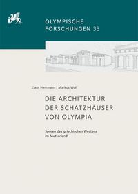 Buch Cover Die Architektur der Schatzhäuser von Olympia