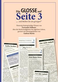 Buch Cover Die Glosse auf Seite 3