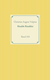 Buch Cover Rinaldo Rinaldini der Räuberhauptmann