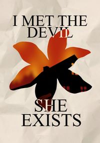 Buch Cover I met the devil - she exists