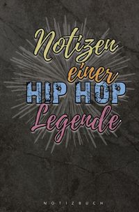 Buch Cover Notizbuch Hip Hop