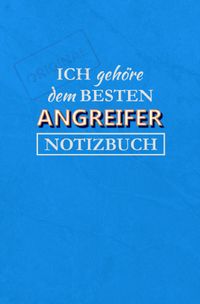 Buch Cover Notizbuch für einen Angreifer