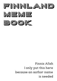 Buch Cover Finnland Meme Book