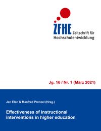 Buch Cover Effectiveness of instructional interventions in higher education