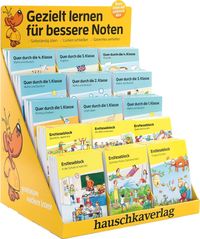 Buch Cover Paket "Spielerisch wiederholen und lesen üben" im Stufendisplay