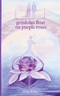 Buch Cover gondolas float on purple roses