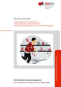 Buch Cover Kundenreaktion auf Out-of-Stock von Food- und Nonfood- Aktionsartikeln bei verschiedenen Betriebstypen im Lebensmitteleinzelhandel