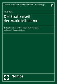 Buch Cover Die Strafbarkeit der Marktteilnahme