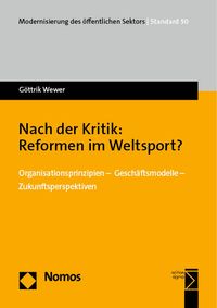 Buch Cover Nach der Kritik: Reformen im Weltsport?