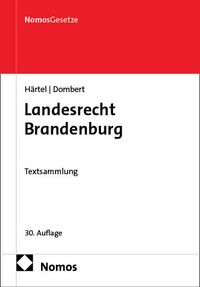 Buch Cover Landesrecht Brandenburg