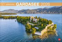 Buch Cover Gardasee Globetrotter Kalender 2026 - Von romantischen Buchten und malerischen Orten