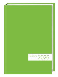 Buch Cover times&more Grün Kalenderbuch 2026