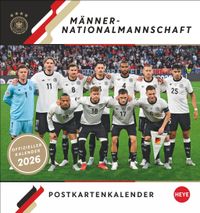 Buch Cover DFB Männer Postkartenkalender 2026