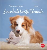 Buch Cover Ziemlich beste Freunde Postkartenkalender 2027 - Für immer dein