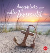 Buch Cover Augenblicke voller Zuversicht Postkartenkalender 2027