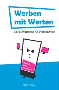 Buch Cover Werben mit Werten