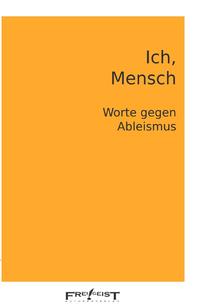Buch Cover Ich, Mensch