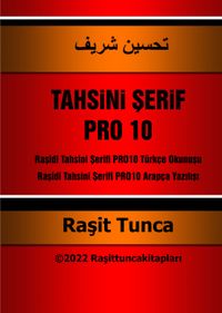 Buch Cover Tahsini Şerif PRO10 Wissenschaft Hard Cover