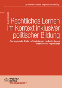 Buch Cover Rechtliches Lernen im Kontext inklusiver politischer Bildung