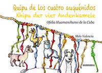 Buch Cover Serie ESCOLARES / Quipu de los cuatro auquénidos / Khipu der vier Andenkamele