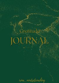 Buch Cover Gratitude Journal