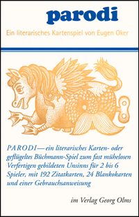 Buch Cover Parodi - ein literarisches Kartenspiel