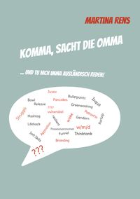 Buch Cover Komma, sacht die Omma