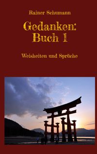 Buch Cover Gedanken Buch 1