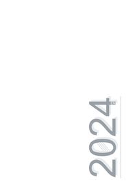 Buch Cover 2024 - Simple calendar for appointment planning