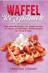 Buch Cover Waffel Rezeptbuch