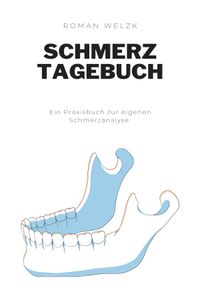 Buch Cover CMD Schmerztagebuch für Kiefergelenk | Kiefergelenksschmerzen