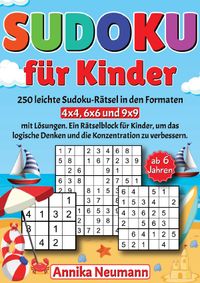 Buch Cover Sudoku für Kinder ab 6 Jahren
