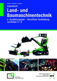 Buch Cover Arbeitsheft Land- und Baumaschinentechnik 2. Ausbildungsjahr