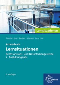 Buch Cover Rechtsanwalts- und Notarfachangestellte, Lernsituationen 2. Ausbildungsjahr