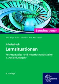 Buch Cover Rechtsanwalts- und Notarfachangestellte, Lernsituationen 1. Ausbildungsjahr