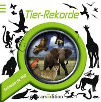 Buch Cover Entdecke die Welt: Tier-Rekorde