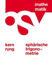 Buch Cover Sphärische Trigonometrie / 10. Schuljahr - Schülerbuch