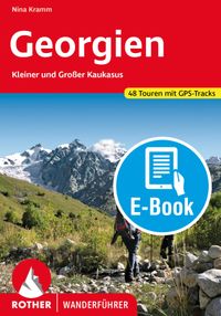 Buch Cover ROTHER Wanderführer Georgien (E-Book)