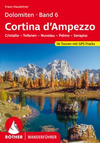 Buch Cover ROTHER Wanderführer Dolomiten Band 6 - Cortina d’Ampezzo