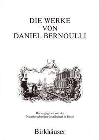 Buch Cover Die Werke von Daniel Bernoulli