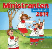 Buch Cover Ministranten-Wandkalender 2019