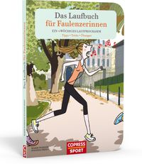 Buch Cover Das Laufbuch für Faulenzerinnen
