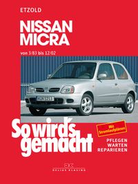 Buch Cover Nissan Micra 3/83 - 12/02